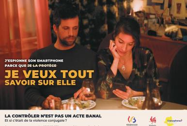 affiche de la campagne violences conjuguales