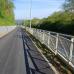 photo du premier tronçon de la cyclostrade