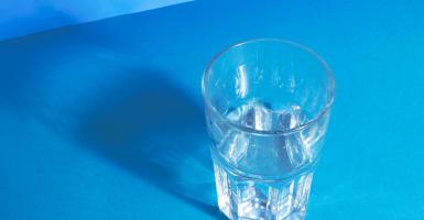 verre d'eau du robinet