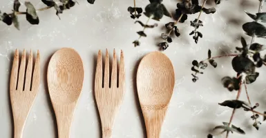 couverts en bois