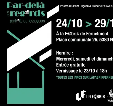 affiche de l'exposition sur les fossoyeurs 