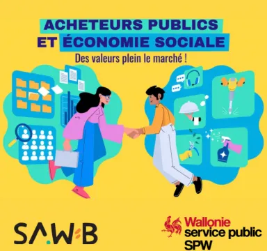 affiche de la rencontre "des valeurs plein le marché"